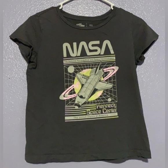 Rumi & Ryder NASA grey short sleeve shirt - Picture 1 of 5